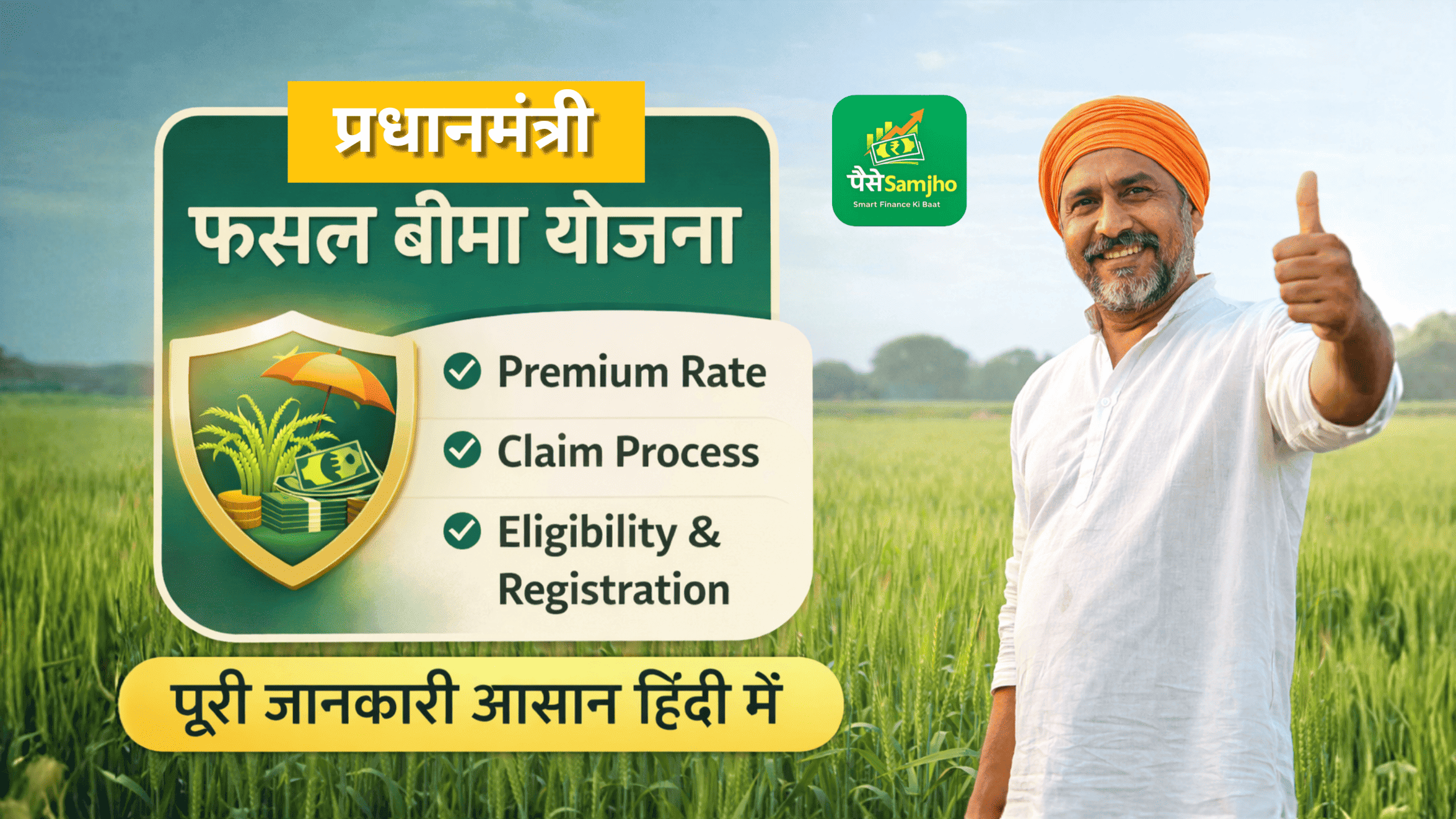 प्रधानमंत्री फसल बीमा योजना