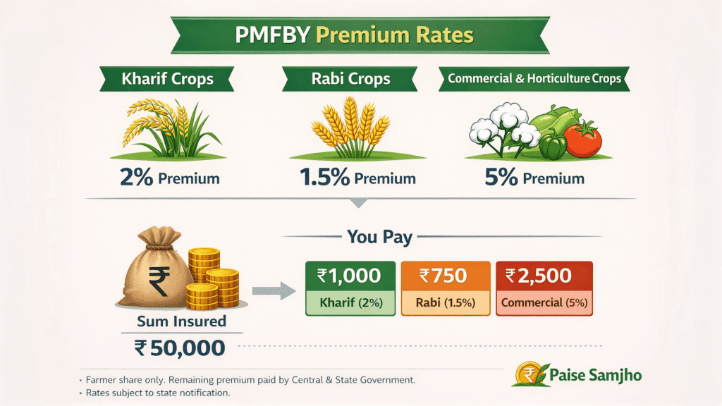 Premium Rate कितना है?