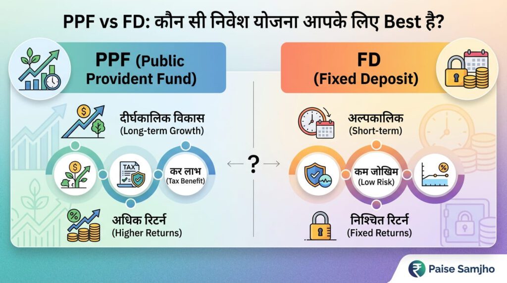 PPF vs FD: Side by Side Comparison