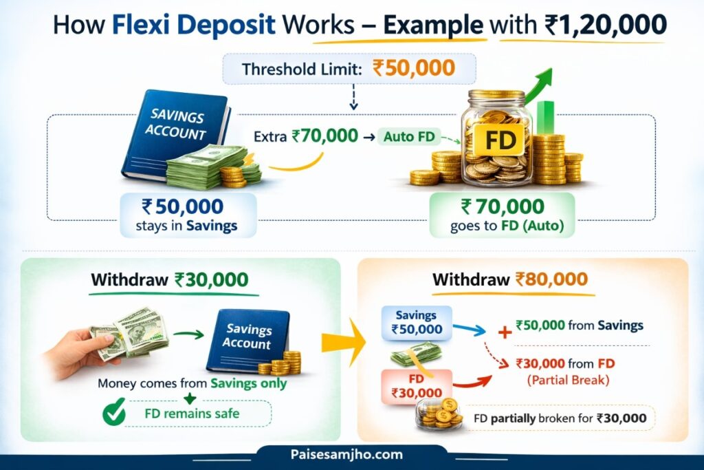 Flexi Deposit Example