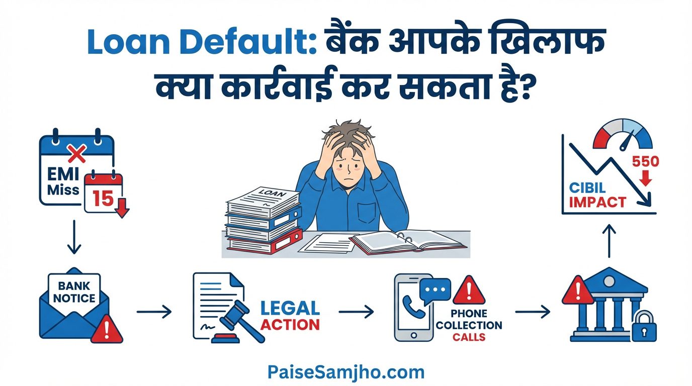 Loan Default: बैंक आपके खिलाफ क्या कार्रवाई कर सकता है?