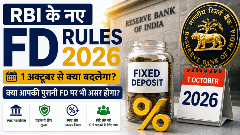 RBI New FD Rules 2026