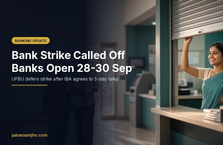 Bank Strike Called Off
