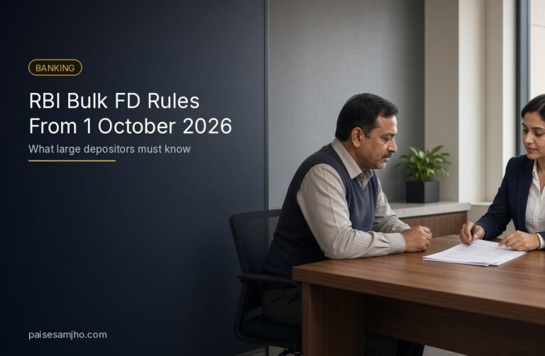 RBI Bulk FD Rules