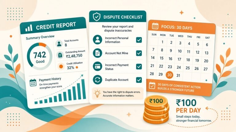 CIBIL compensation ₹100 per day