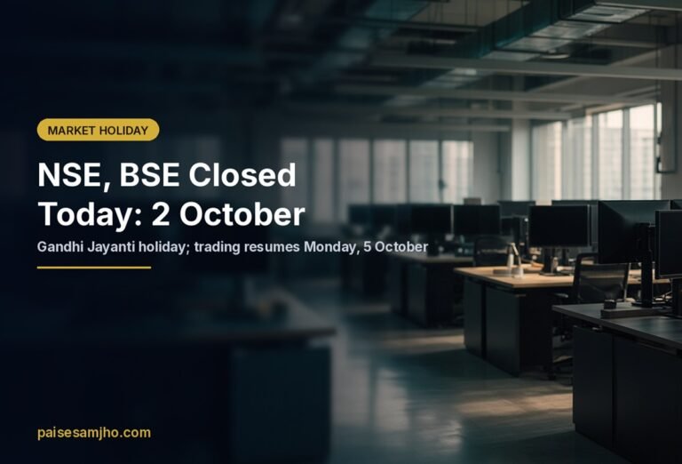 Stock Market Holiday Today