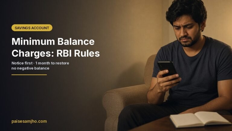 Minimum Balance Charges