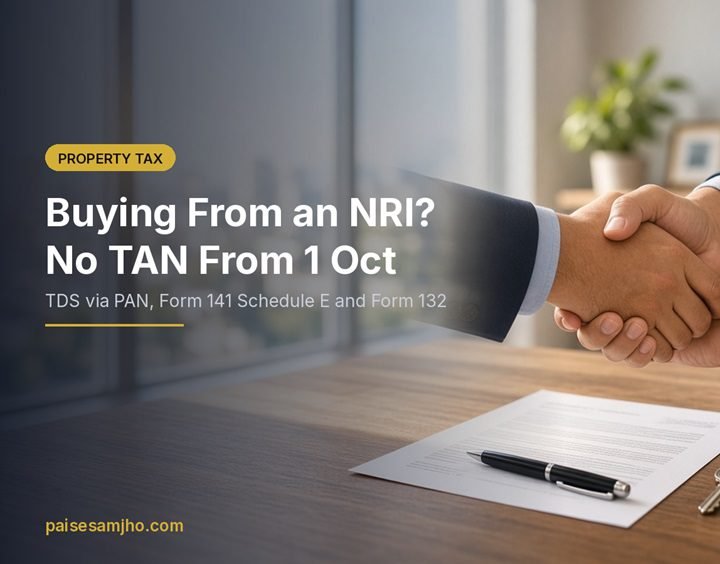 TDS on Property Purchase from NRI