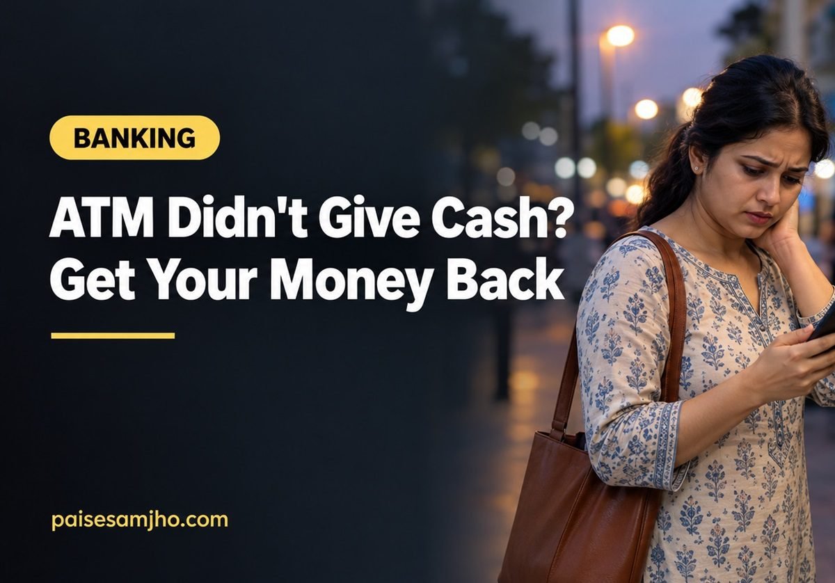ATM Cash Not Dispensed but Account Debited
