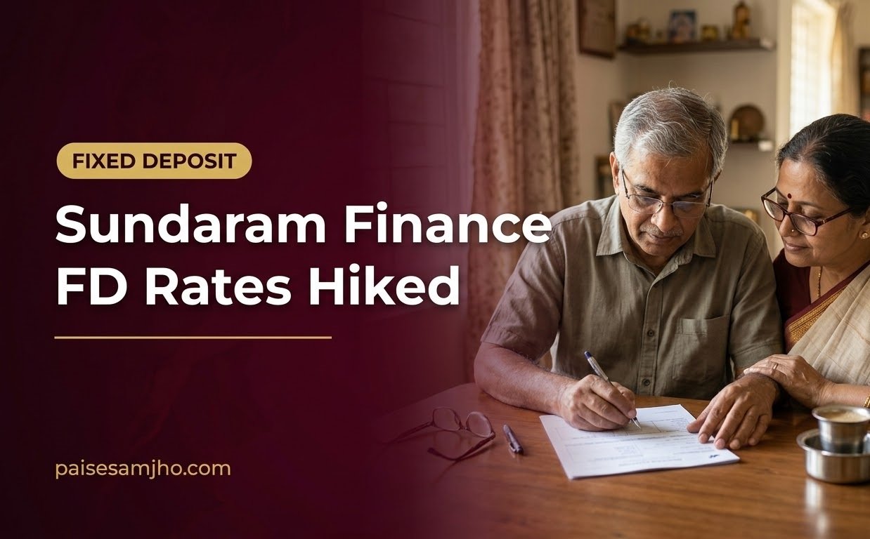 Sundaram Finance FD Rates Hiked From 16 October 2026