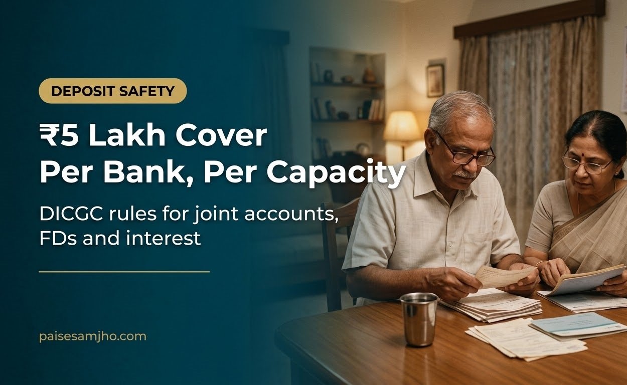 DICGC Deposit Insurance Explained