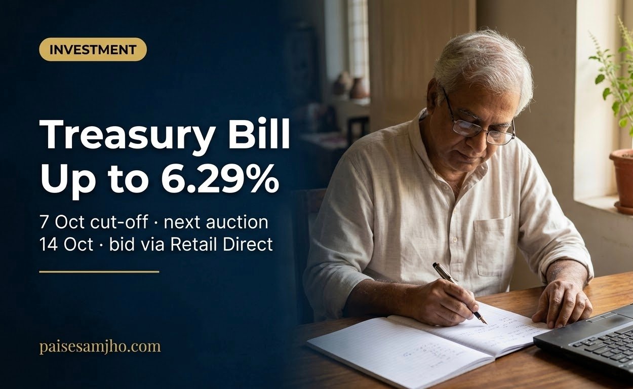Treasury Bills via RBI Retail Direct