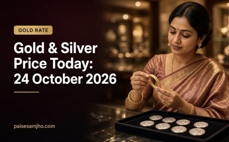 Gold Silver Price Today (24 Oct 2026)