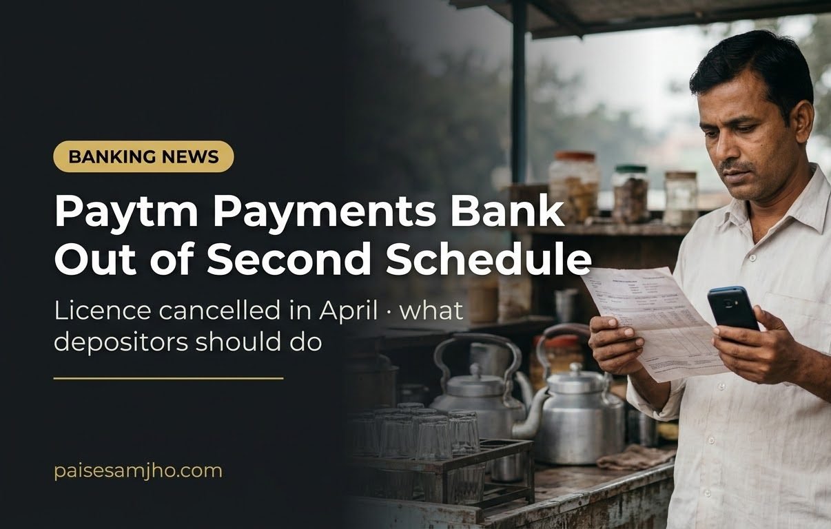 Paytm Payments Bank Removed