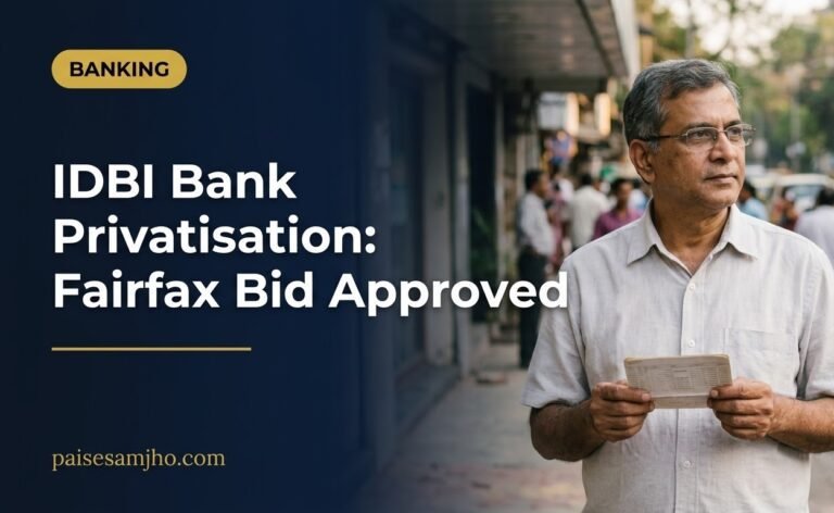 IDBI Bank Privatisation: Cabinet Approves Fairfax Bid at ₹81 a Share for 60.72% Stake