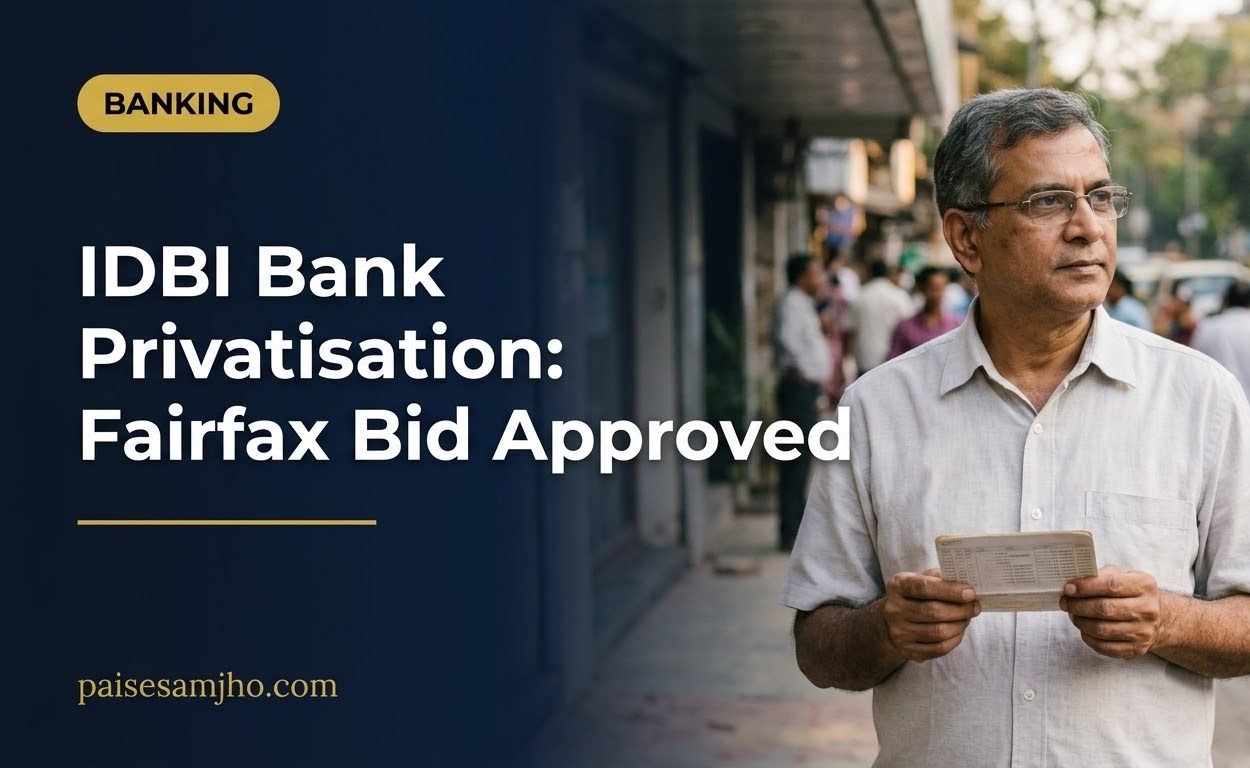 IDBI Bank Privatisation: Cabinet Approves Fairfax Bid at ₹81 a Share for 60.72% Stake