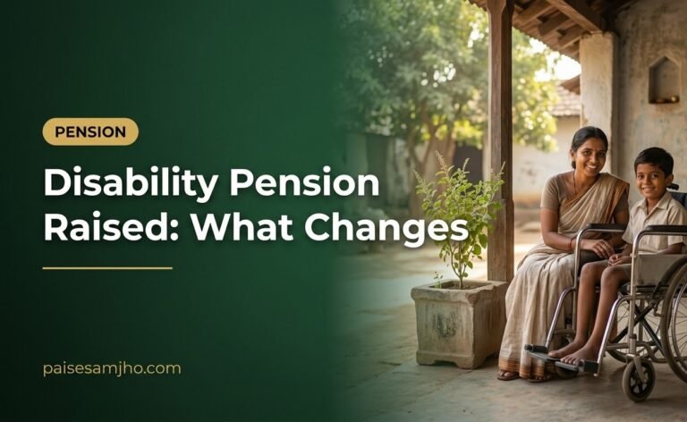 NSAP Disability Pension Raised to ₹375