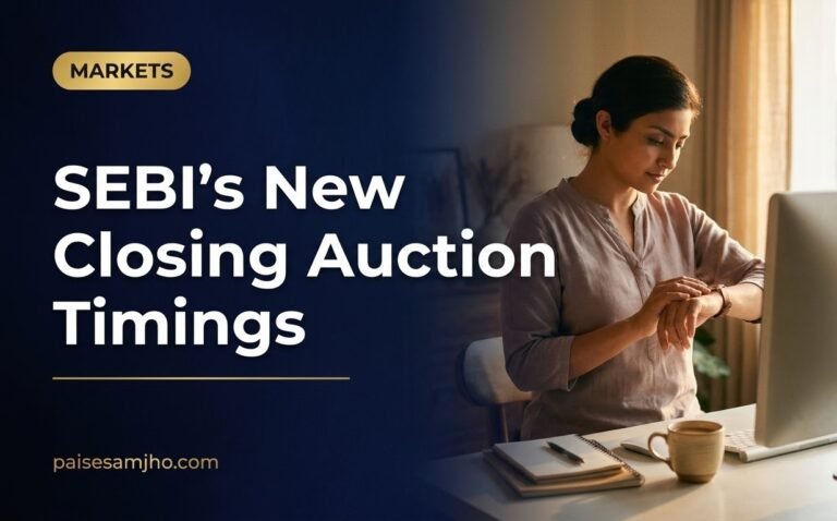 SEBI Closing Auction Session Final Rules
