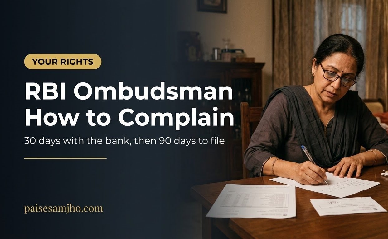 RBI Ombudsman Complaint
