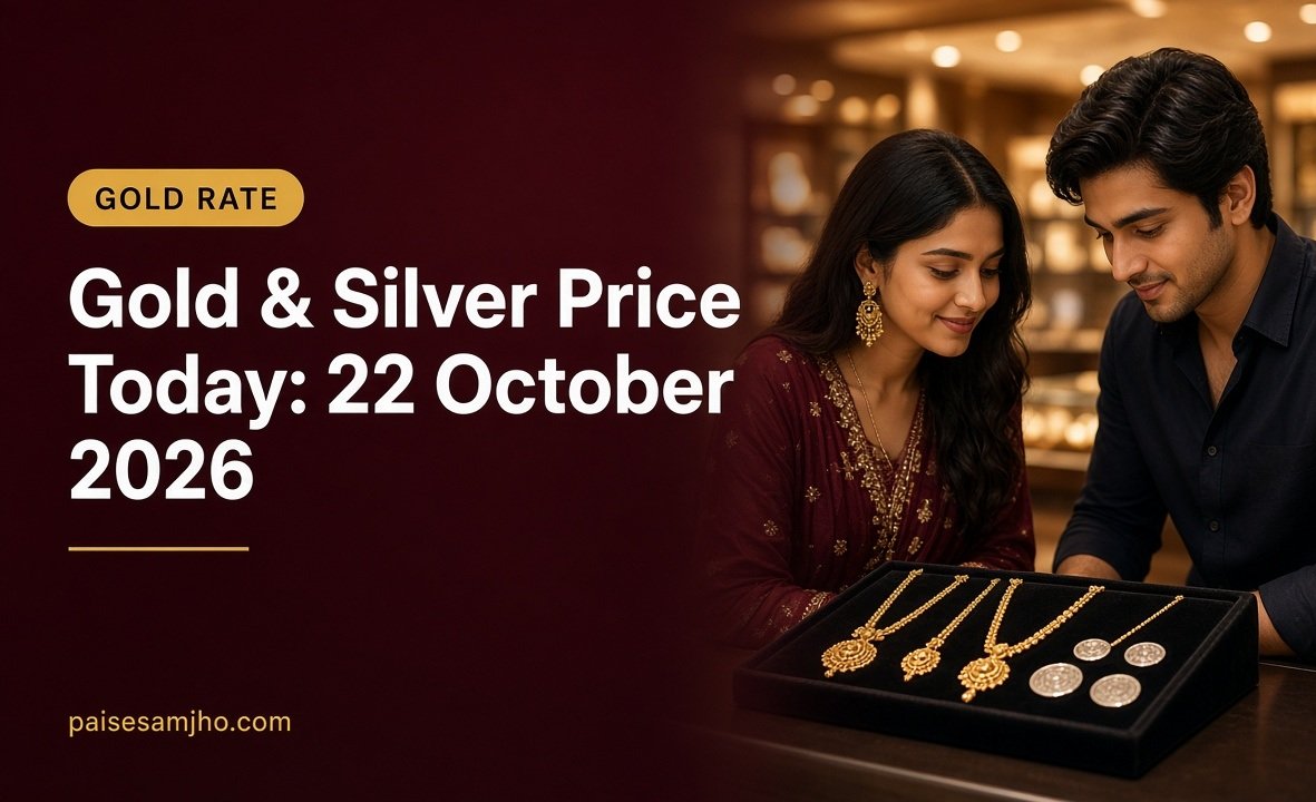 Gold Silver Price Today (22 Oct 2026)