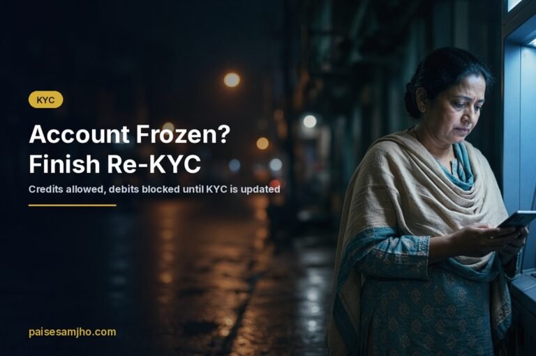 Re-KYC and Account Freeze